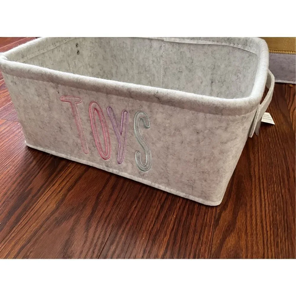 Madison Art Toy Basket With Handles